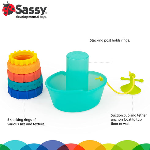 STACKIN' Ship TUB Toy...